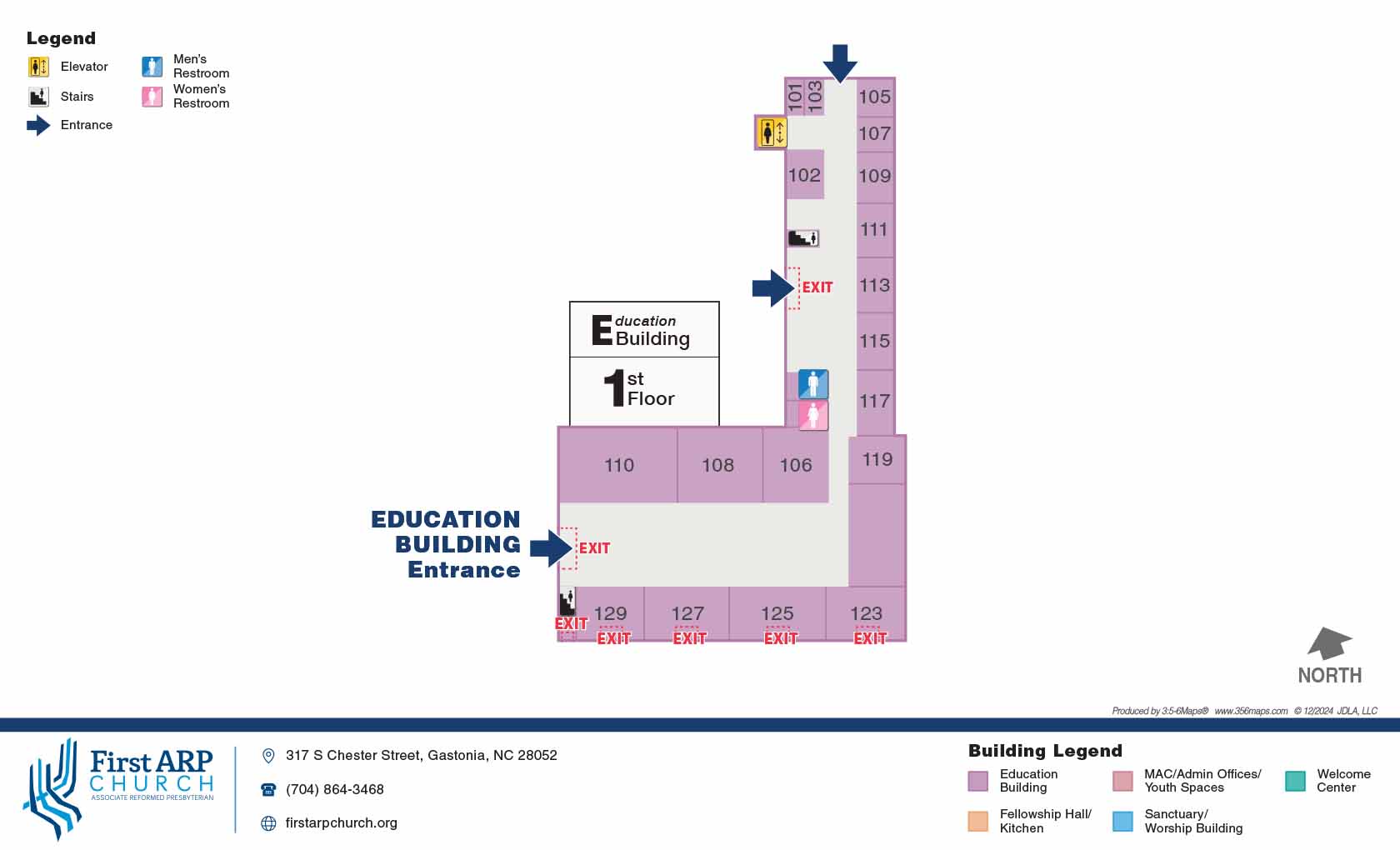 Education Building - Level 1