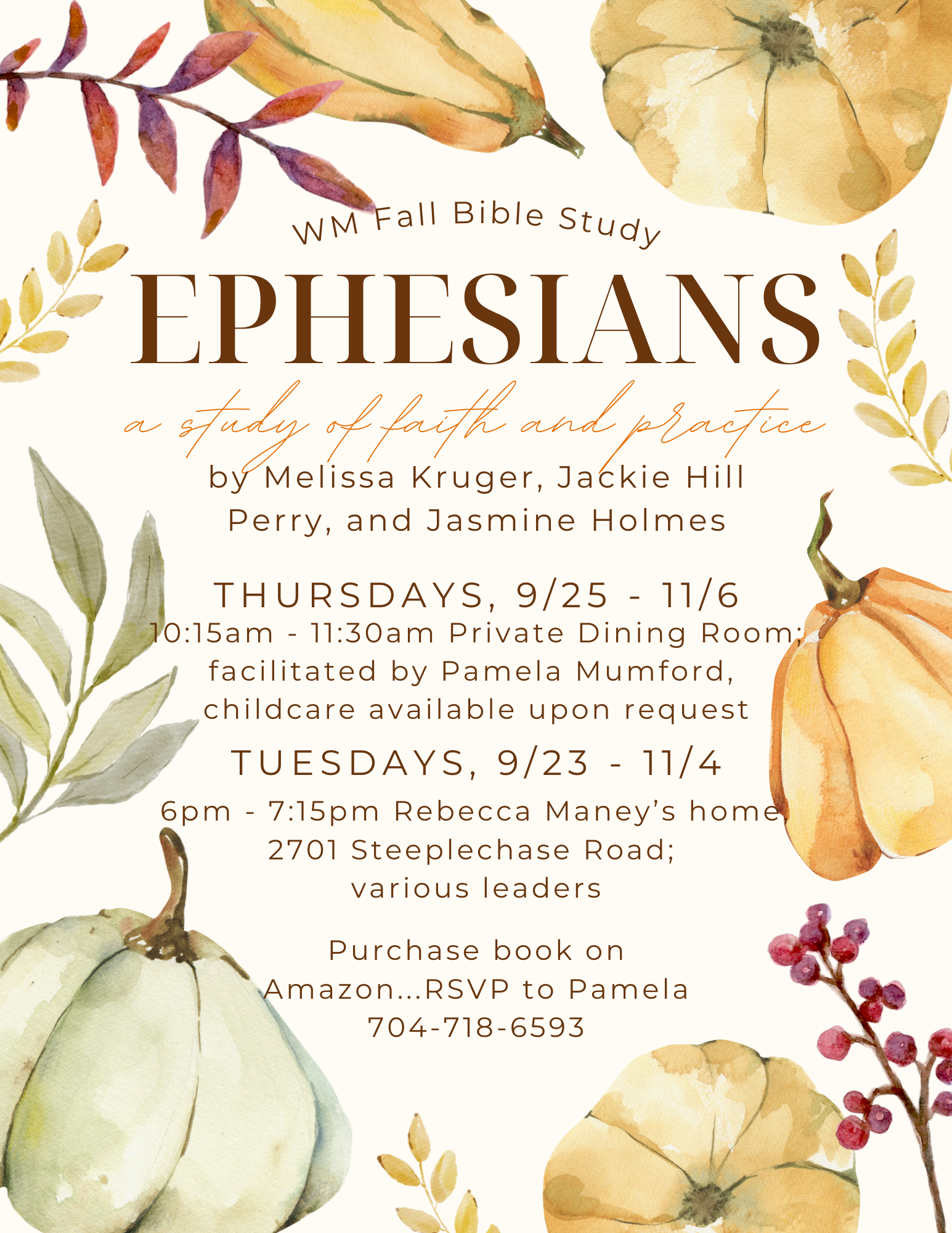 Events from March 29 – April 18 – Page 25 – First ARP Church